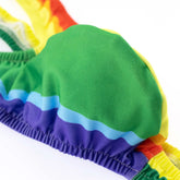 Colourful Rainbow LGBT Open Thong Mankini